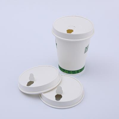 ふた付きの堆肥テイクアウト紙コーヒーカップ