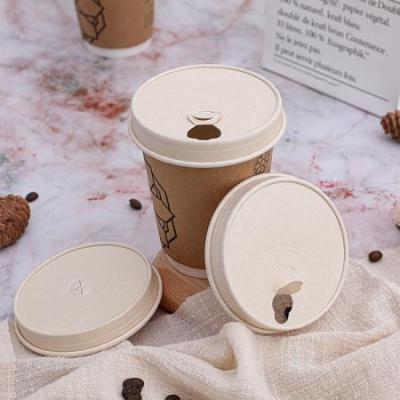 Waterproof disposable paper cup with lid